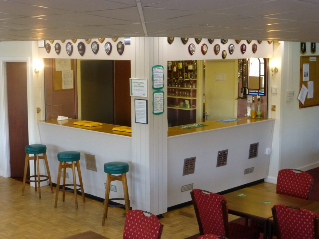 Grange clubhouse bar